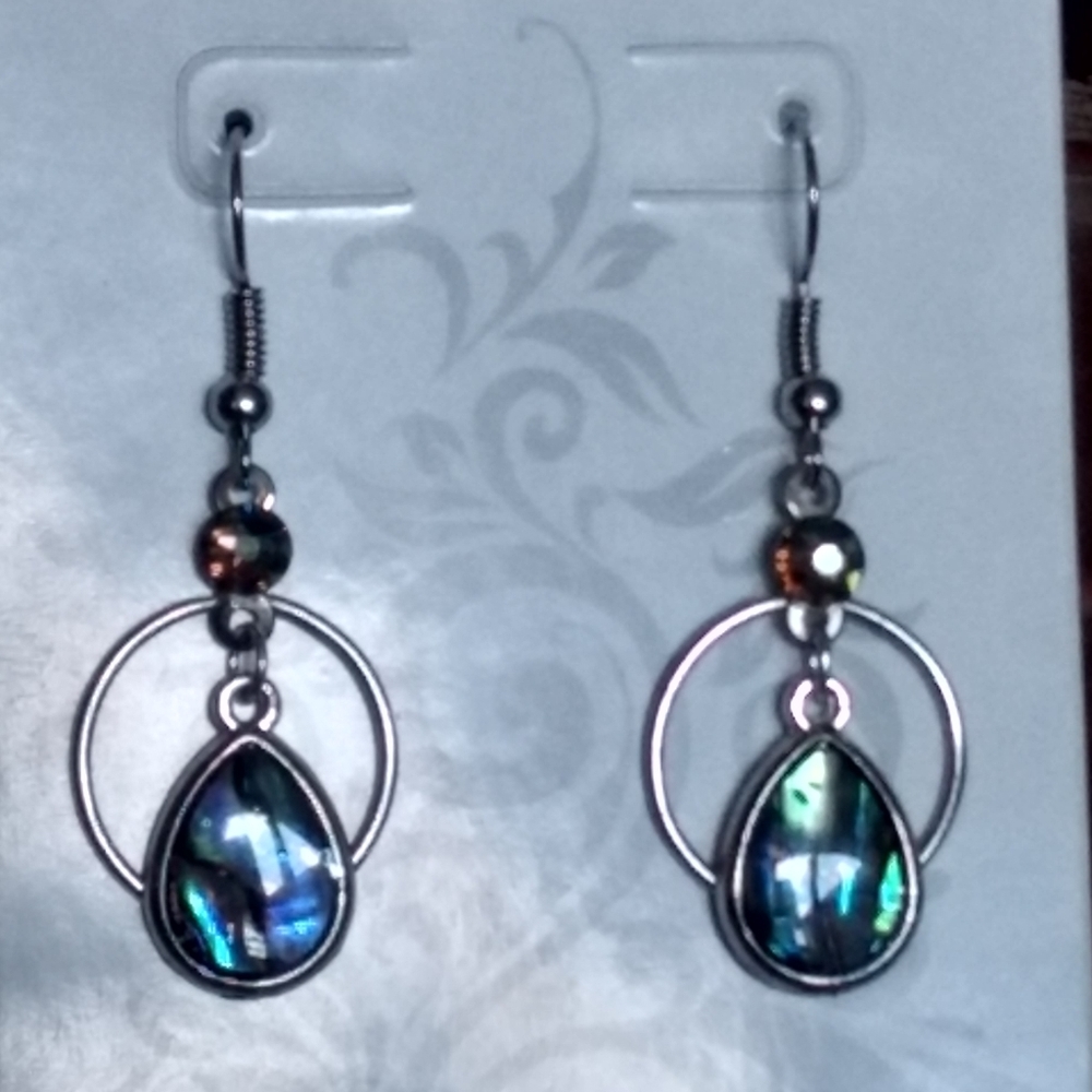 Dangle and hoop combo Earrings